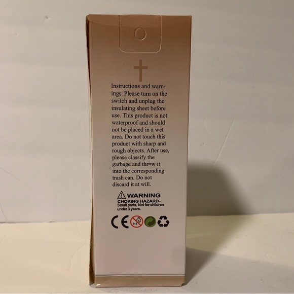 LED 7” Candle Flameles Devotional Religious Holy Family - Nativity New w/ Box - Picture 6 of 6